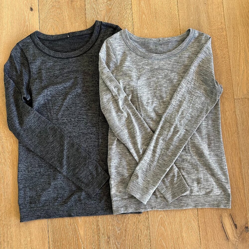 Lululemon swiftly relaxed long sleeve shirt - set of 2
